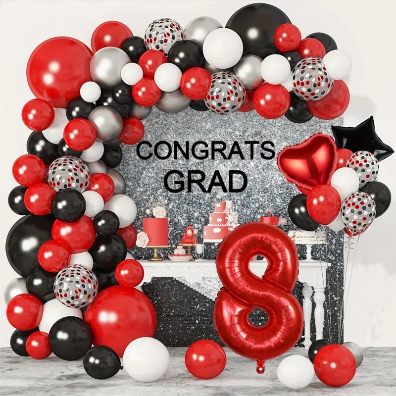 Amazon Carnival Heart-shaped Balloon Set Graduation Party children's and Baby Birthday Party Background Decoration Props
Amazon Carnival Heart-shaped Balloon Set Graduation Party children's and Baby Birthday Party Background Decoration Props