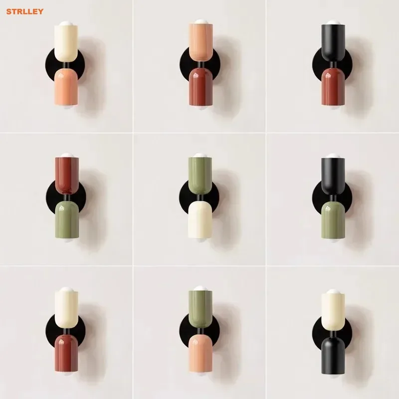 Nordic Iron Metal Wall Sconce Light Fixtures Lamp Background Decoration Bedroom Bedside Hotel Modern Colorful Red Green Lighting
Nordic Iron Metal Wall Sconce Light Fixtures Lamp Background Decoration Bedroom Bedside Hotel Modern Colorful Red Green Lighting