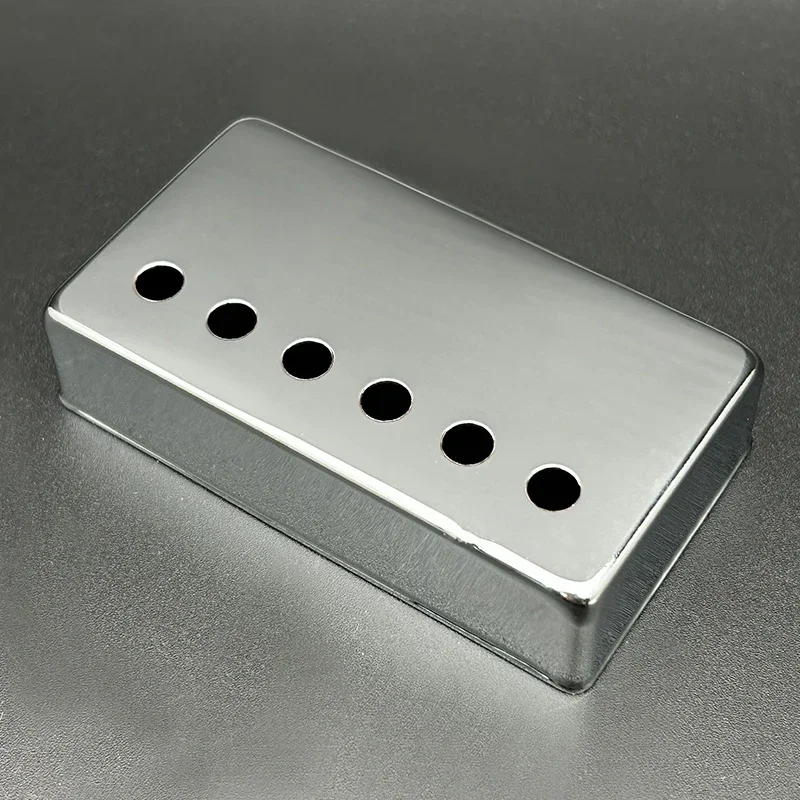 20Pcs 16.5mm Brass Pickup Covers/Lid/Shell/Top 70x39mm 6-Hole for Humbucker Thin Covers 50/52MM Chrome Guitar Parts
20Pcs 16.5mm Brass Pickup Covers/Lid/Shell/Top 70x39mm 6-Hole for Humbucker Thin Covers 50/52MM Chrome Guitar Parts
