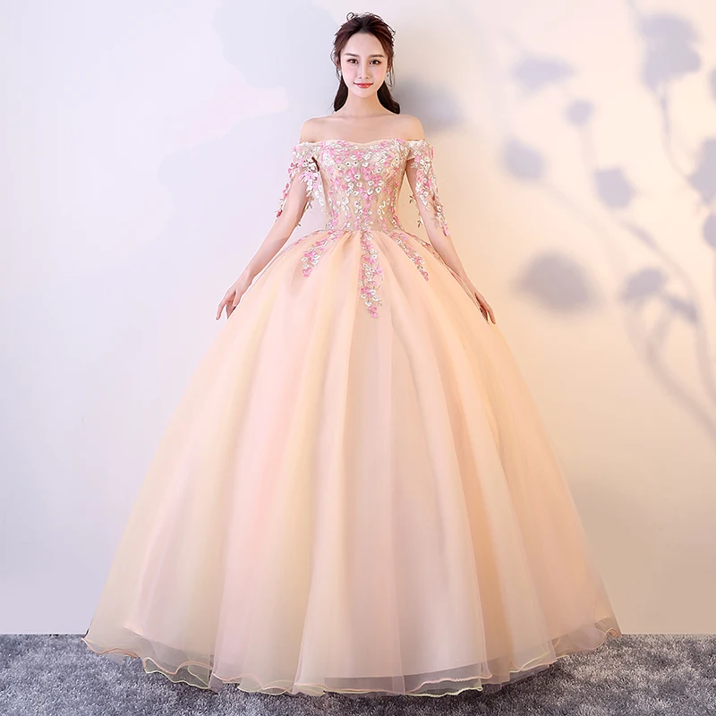 New Fashion Sexy Off The Shoulder Quinceanera Dresses Sweet Flowers Fairy Tulle Ball Gown Sleeveless Floor-length Vestidos De 15
New Fashion Sexy Off The Shoulder Quinceanera Dresses Sweet Flowers Fairy Tulle Ball Gown Sleeveless Floor-length Vestidos De 15