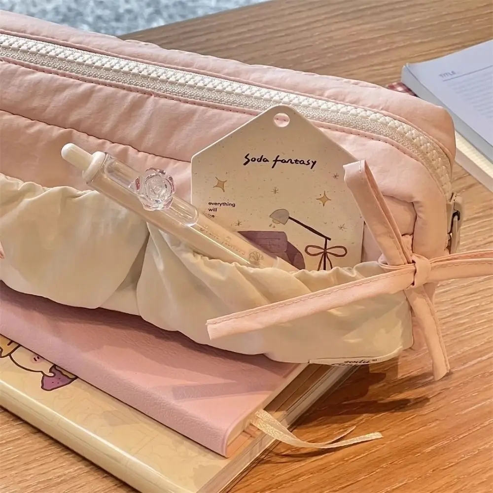 Cute Large Capacity Candy Colored Pencil Bag Dopamine Portable Stationery Storage Bag Ins Bowknot Pencil Case Boy/Girl
Cute Large Capacity Candy Colored Pencil Bag Dopamine Portable Stationery Storage Bag Ins Bowknot Pencil Case Boy/Girl