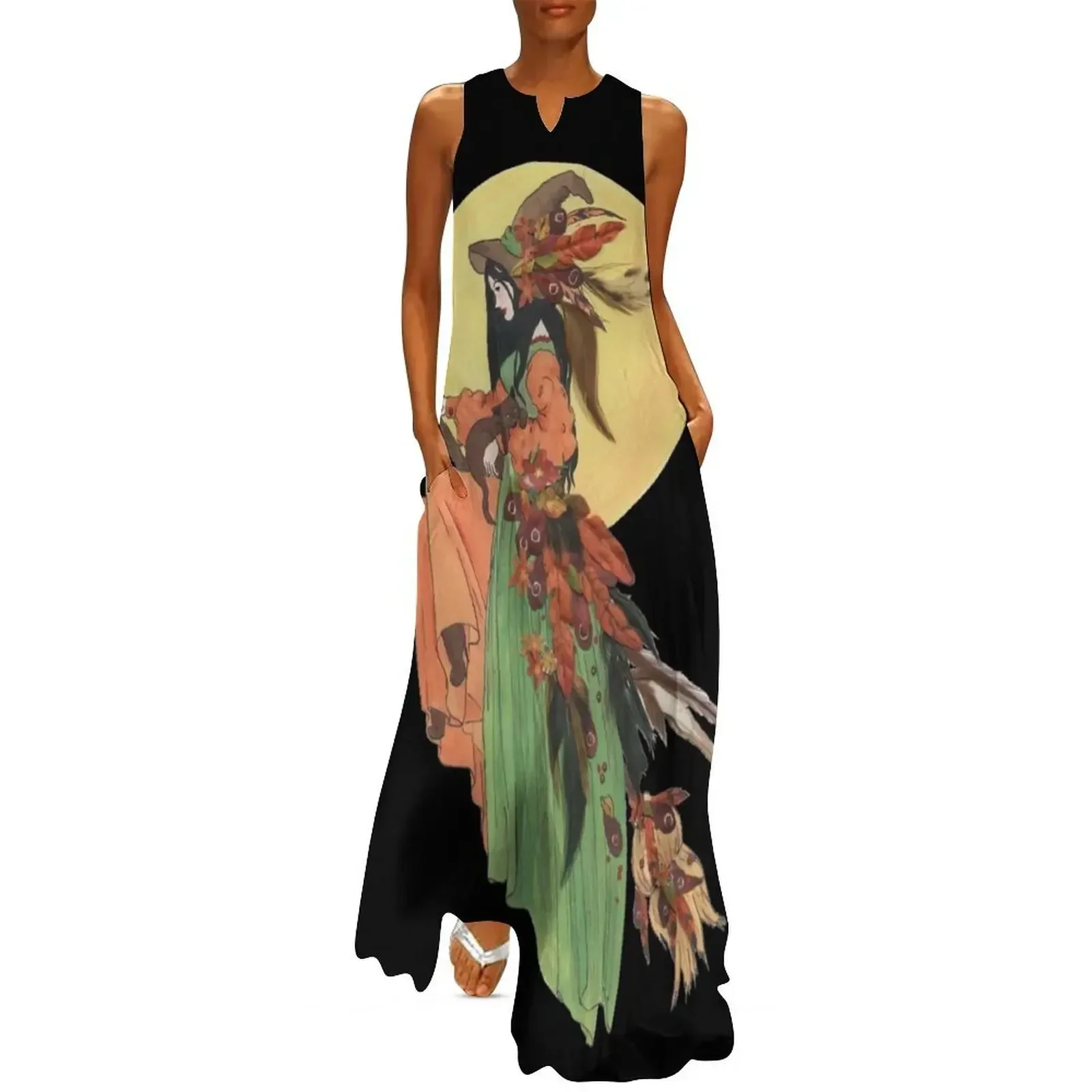 Autumn Witch Long Dress summer dress for women 2025 Elegant gowns african dresses for woman Dress
Autumn Witch Long Dress summer dress for women 2025 Elegant gowns african dresses for woman Dress