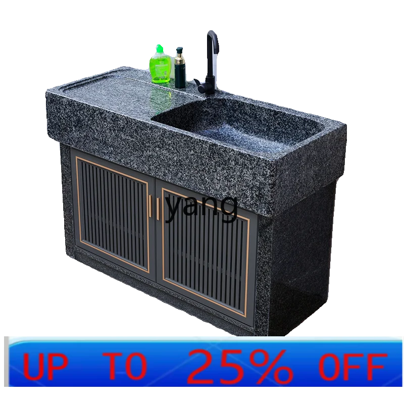 LH household balcony granite sink installed aluminum cabinet door platform courtyard integrated stone wash basin
LH household balcony granite sink installed aluminum cabinet door platform courtyard integrated stone wash basin