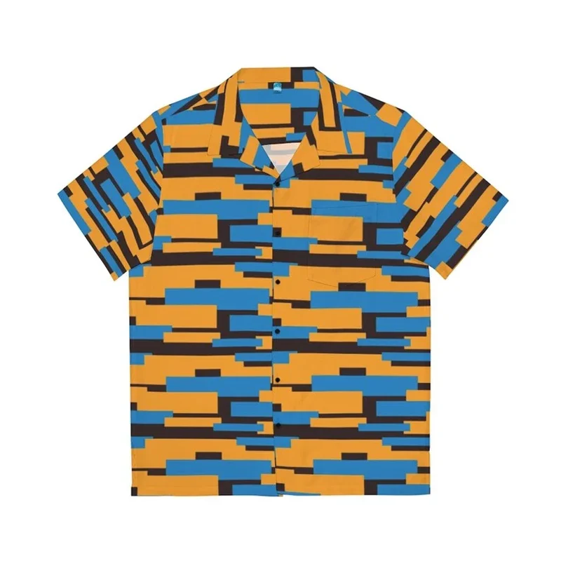 Гавайские рубашки с 3d пляжным принтом в полоску, 2025 г., мужская рубашка, осенние повседневные повседневные рубашки с короткими рукавами для мужчин, свободная одежда больших размеров
Гавайские рубашки с 3d пляжным принтом в полоску, 2025 г., мужская рубашка, осенние повседневные повседневные рубашки с короткими рукавами для мужчин, свободная одежда больших размеров