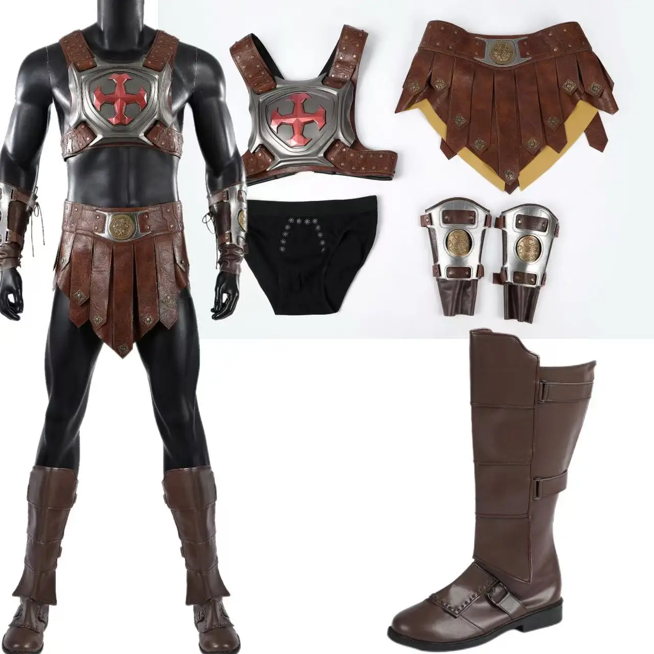 He Man Cosplay Costume Men Medieval Halloween Carnival Party Suit
He Man Cosplay Costume Men Medieval Halloween Carnival Party Suit