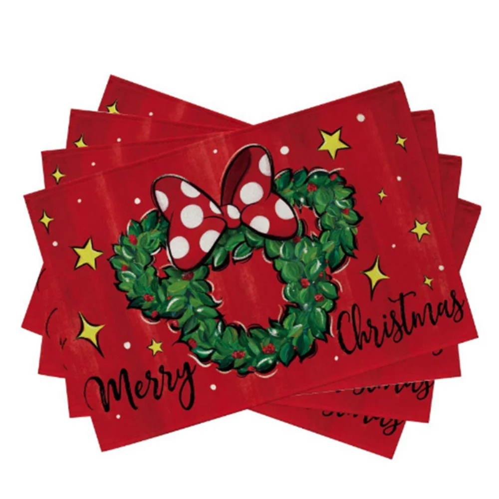 4 шт., домашний льняной рождественский коврик для столовых приборов, прямоугольный термостойкий коврик для стола, нескользящий коврик для посуды, фестиваль
4 шт., домашний льняной рождественский коврик для столовых приборов, прямоугольный термостойкий коврик для стола, нескользящий коврик для посуды, фестиваль