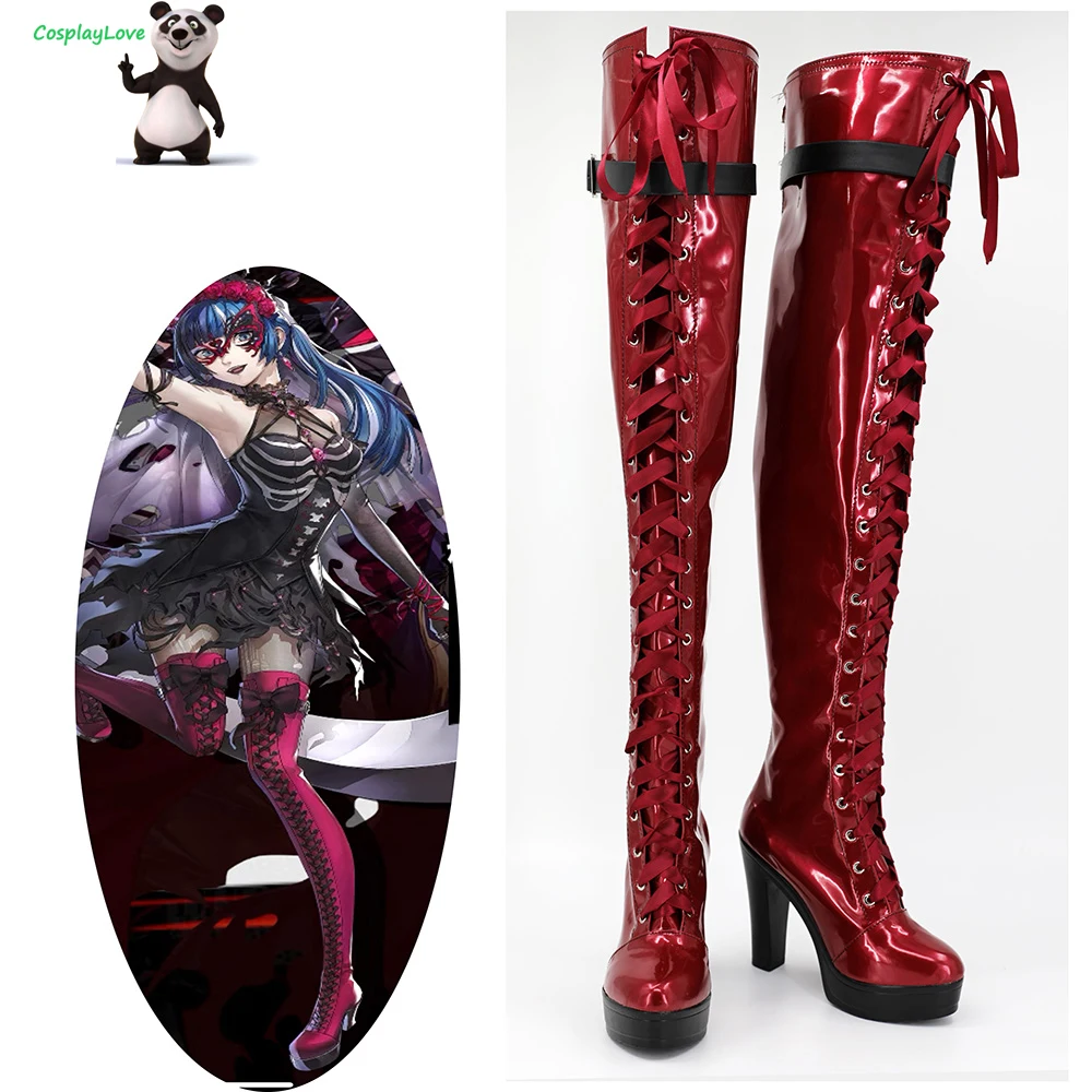 КосплейLove Persona 5: The Phantom X P5X Shikano Ichigo Красные туфли для косплея Длинные кожаные сапоги на заказ
КосплейLove Persona 5: The Phantom X P5X Shikano Ichigo Красные туфли для косплея Длинные кожаные сапоги на заказ