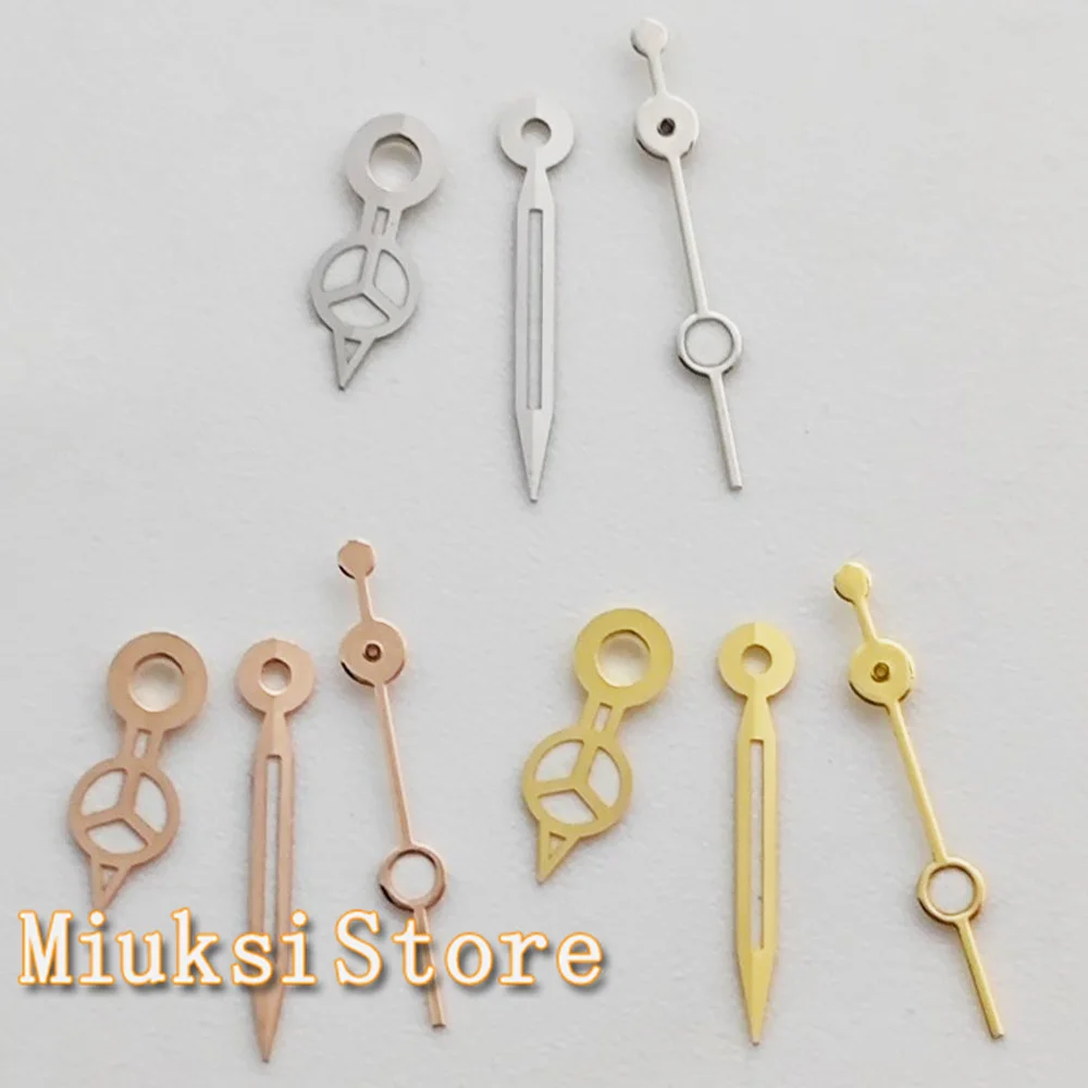 NH05 Hands Silver/Gold/Rose Gold Watch Hands Green Luminous Hands Fit NH05 NH06 Movement
NH05 Hands Silver/Gold/Rose Gold Watch Hands Green Luminous Hands Fit NH05 NH06 Movement