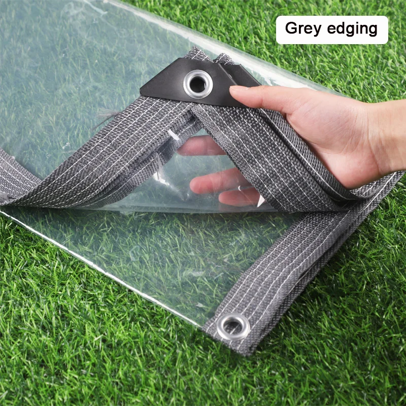 Grey PEVA Rainproof Film Outdoor Transparent Tarpaulin Waterproof Cloth Plant Shed Cover Gazebo Raincover Pergolas Canopy
Grey PEVA Rainproof Film Outdoor Transparent Tarpaulin Waterproof Cloth Plant Shed Cover Gazebo Raincover Pergolas Canopy