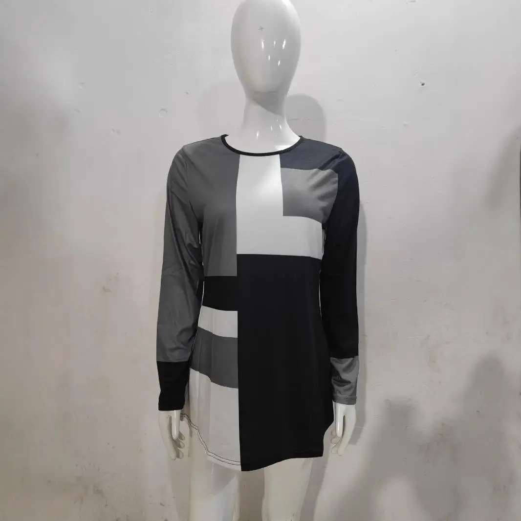 Женская футболка свободного кроя из полиэфирной ткани с принтом Rodita Long Sve irt для поездок на работу и весну
Женская футболка свободного кроя из полиэфирной ткани с принтом Rodita Long Sve irt для поездок на работу и весну