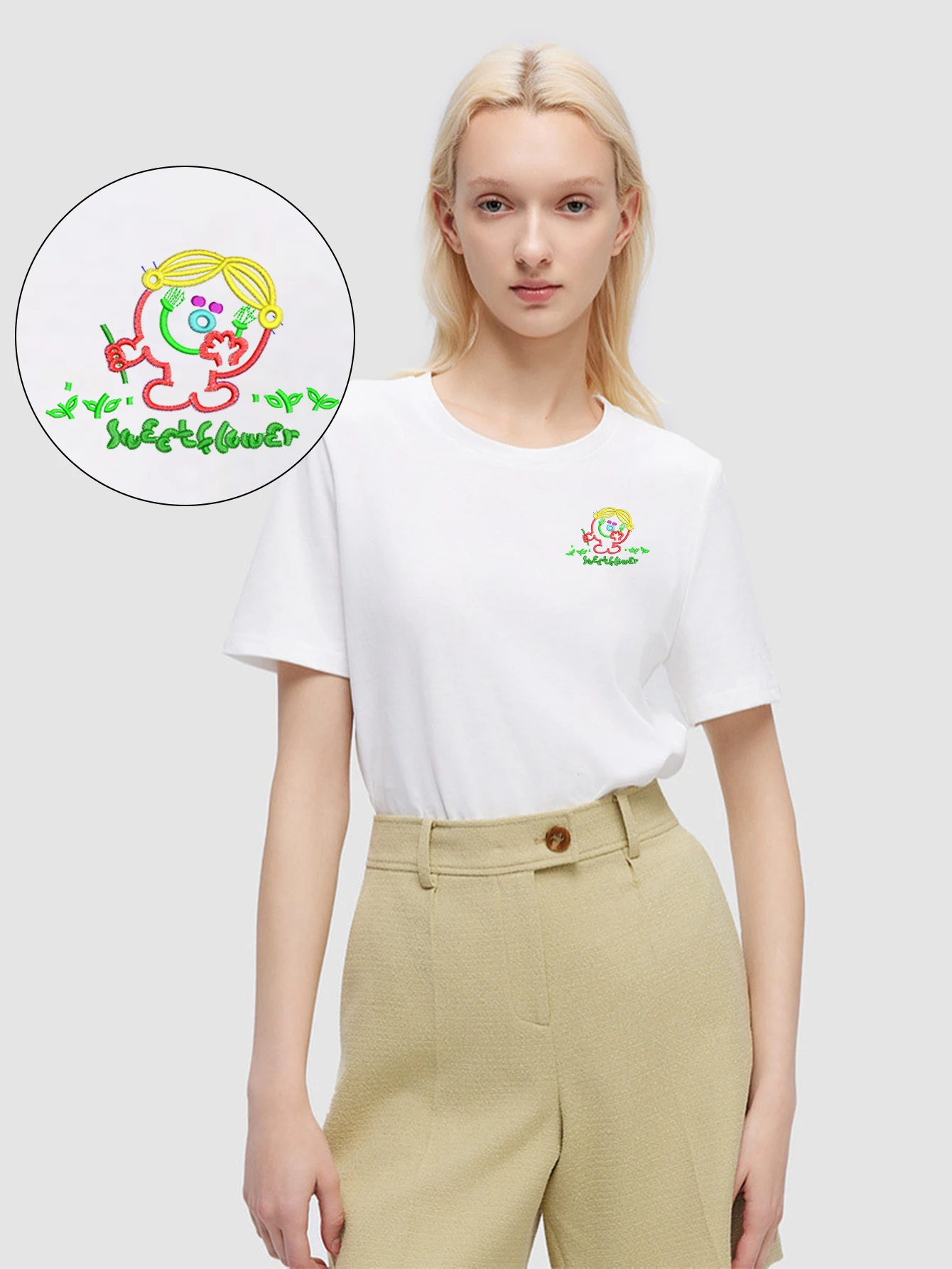 Cherub Charm Men & Women Cartoon Kids Embroidered T-Shirt – Soft Cotton T-Shirts with Luxury Embroidery for Casual Weekends
Cherub Charm Men & Women Cartoon Kids Embroidered T-Shirt – Soft Cotton T-Shirts with Luxury Embroidery for Casual Weekends
