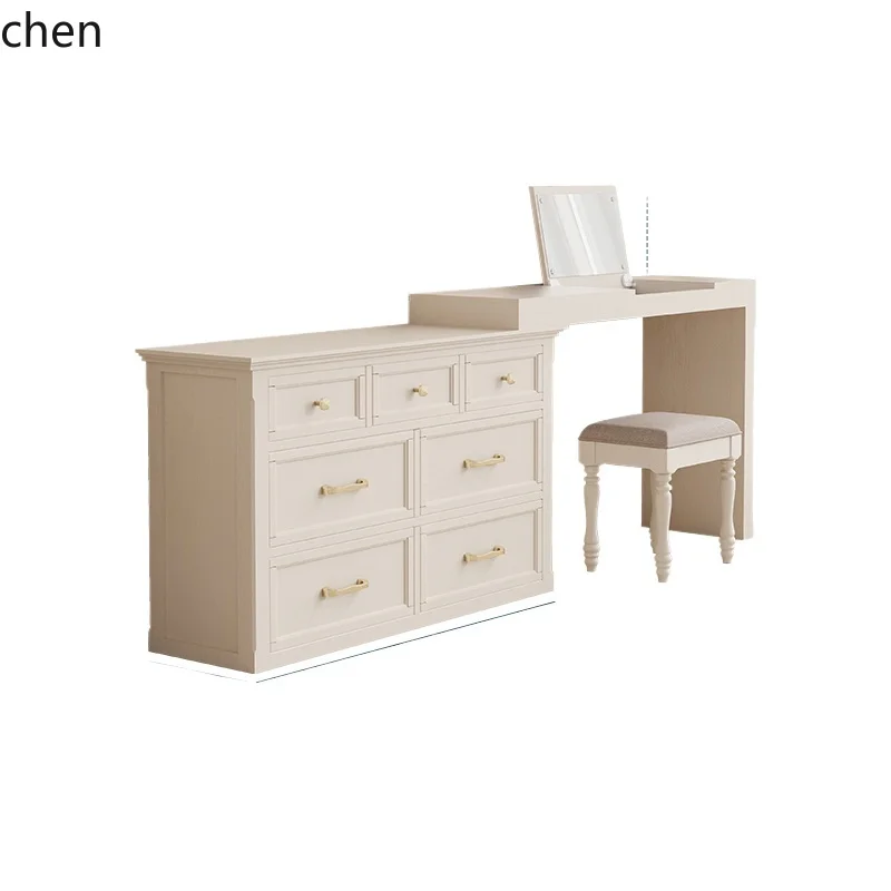 TQH French corner desk dresser integrated household long table side storage decorative cabinet
TQH French corner desk dresser integrated household long table side storage decorative cabinet