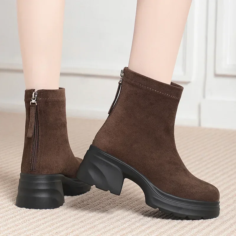 Size 35-41 Flannel Warm Plush Women's Boots for Woman Shoes Autumn 2025 Women's Fashion Crystal Leather Winter Short Boots Black
Size 35-41 Flannel Warm Plush Women's Boots for Woman Shoes Autumn 2025 Women's Fashion Crystal Leather Winter Short Boots Black