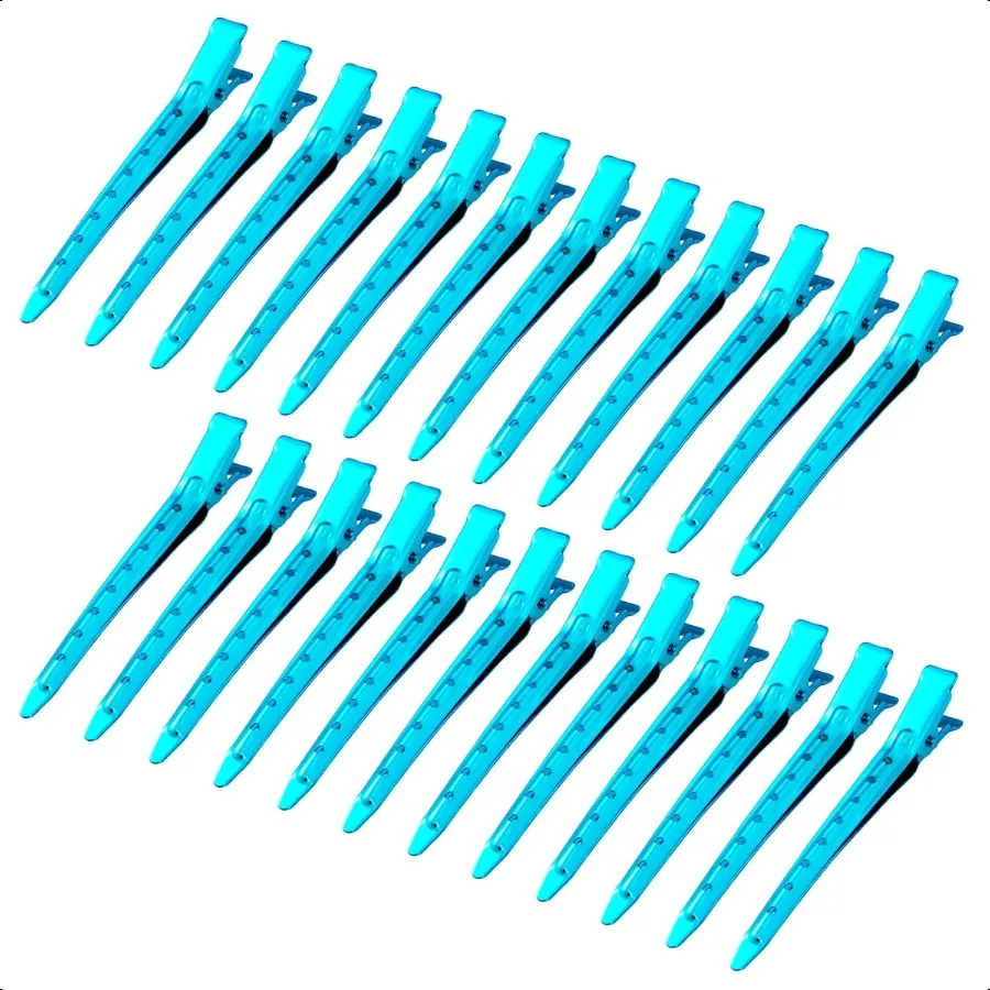 24 Packs Duck Bill Clips 3.35 Inches Rustproof Metal Alligator Curl Clips with Holes for Hair Styling Hair Coloring Bright Blue
24 Packs Duck Bill Clips 3.35 Inches Rustproof Metal Alligator Curl Clips with Holes for Hair Styling Hair Coloring Bright Blue