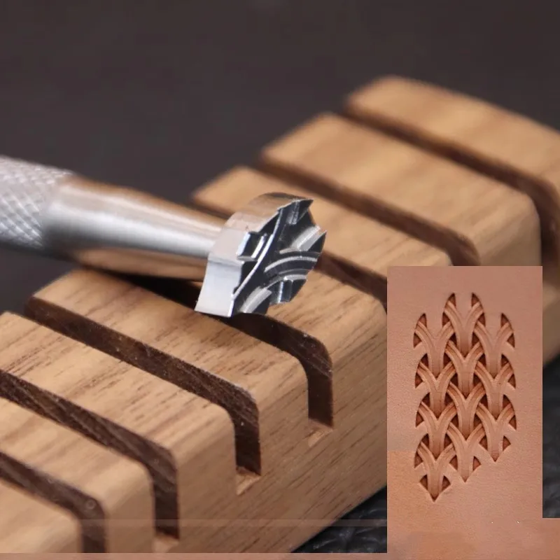 304 Stainless Steel Armor Embossing Stamp - Medieval Leather Carv Punch Tool For Vegetable-Tanned Craft & Metal Stamping Process
304 Stainless Steel Armor Embossing Stamp - Medieval Leather Carv Punch Tool For Vegetable-Tanned Craft & Metal Stamping Process