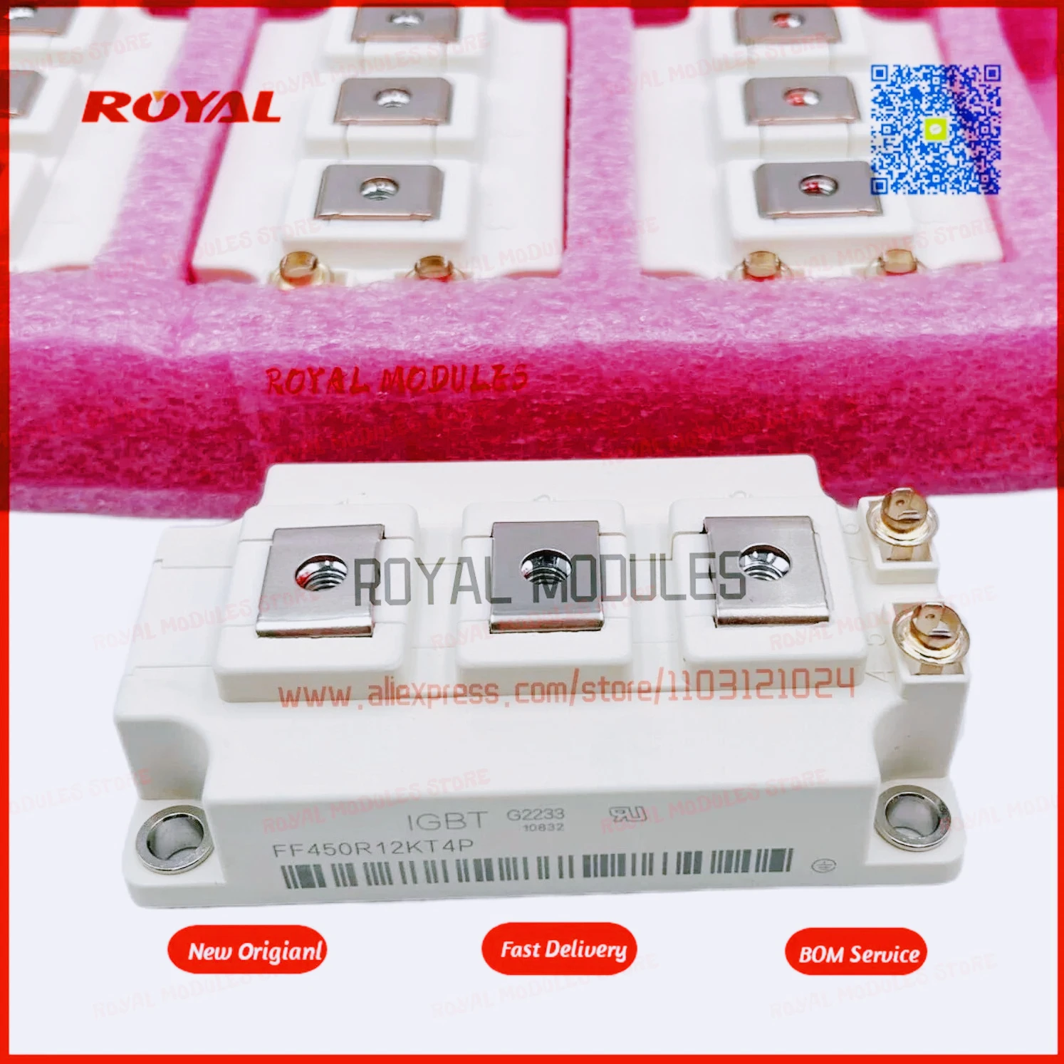 New Original FF450R12KT4 FF300R12KT4
New Original FF450R12KT4 FF300R12KT4