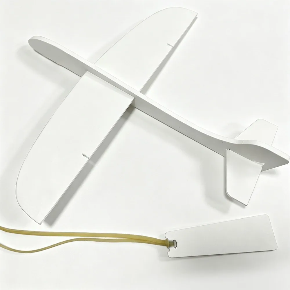 DIY Hand Throw Flying Glider Planes Adjustable Center 2 colors Elastic Rubber Band Powered Flying Plane Airplane Glider
DIY Hand Throw Flying Glider Planes Adjustable Center 2 colors Elastic Rubber Band Powered Flying Plane Airplane Glider