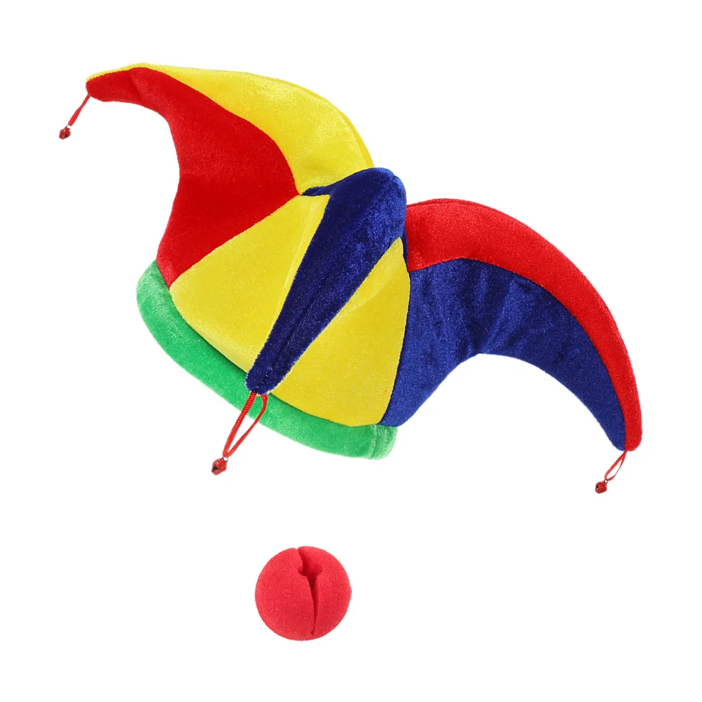 1Set Fun Bell Clown Hat Carnival Party Costume Cosplay Prop Theatrical Performance Festival Celebration Stage Accessory
1Set Fun Bell Clown Hat Carnival Party Costume Cosplay Prop Theatrical Performance Festival Celebration Stage Accessory