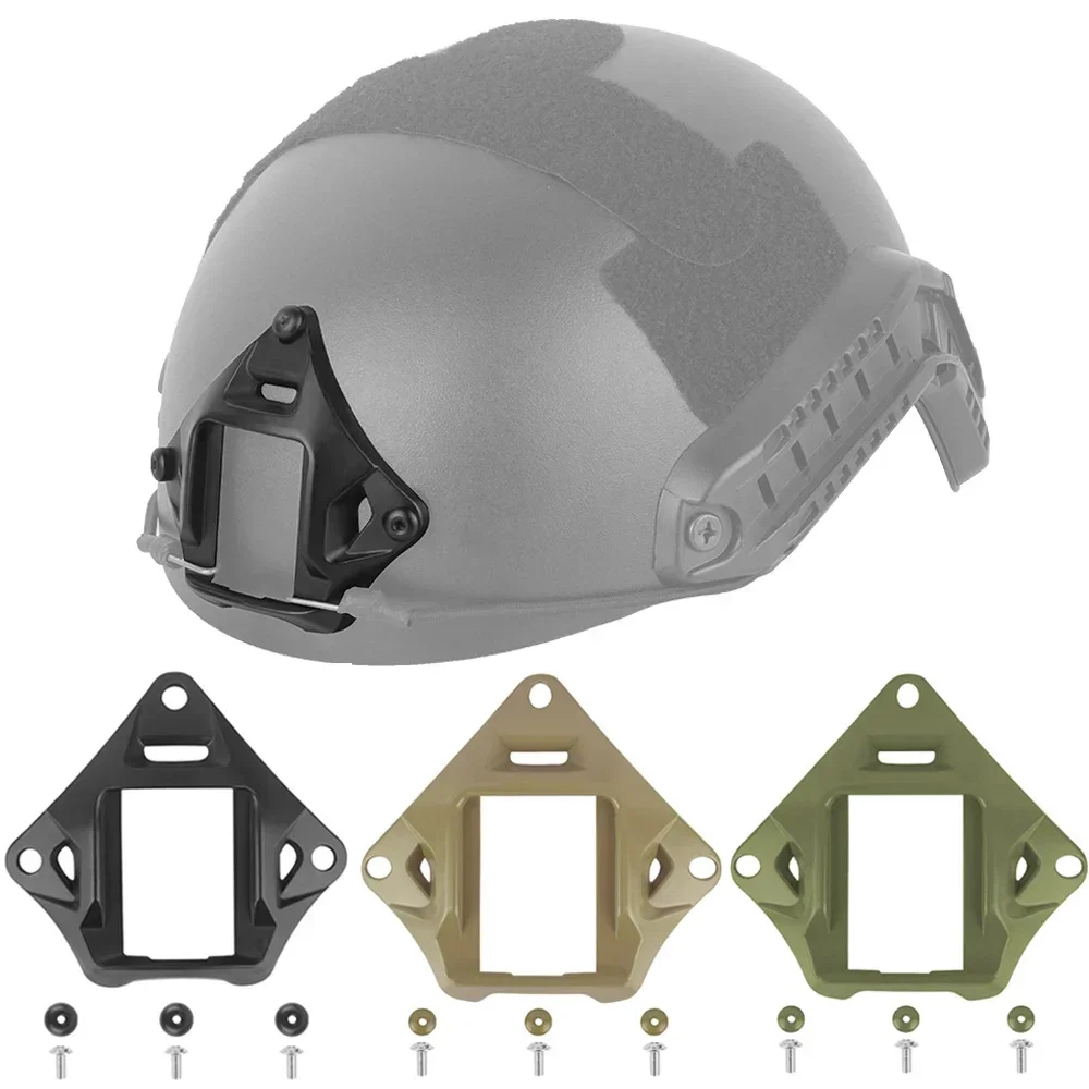 Тактическое крепление для шлема ночного видения из алюминиевого сплава NVG Mount FAST Охотничьи аксессуары для шлема ACH MICH PASGT
Тактическое крепление для шлема ночного видения из алюминиевого сплава NVG Mount FAST Охотничьи аксессуары для шлема ACH MICH PASGT