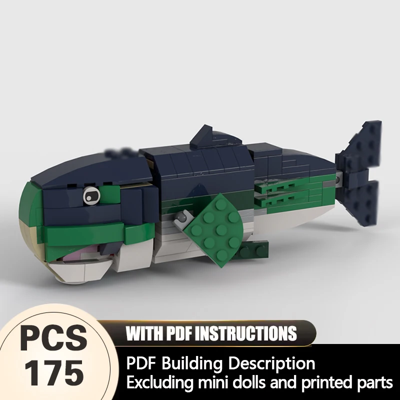 Creators Animal Series Model MOC Building Bricks Parrotfish Modular Technology Gifts Holiday Assemble Children Toys Suit
Creators Animal Series Model MOC Building Bricks Parrotfish Modular Technology Gifts Holiday Assemble Children Toys Suit