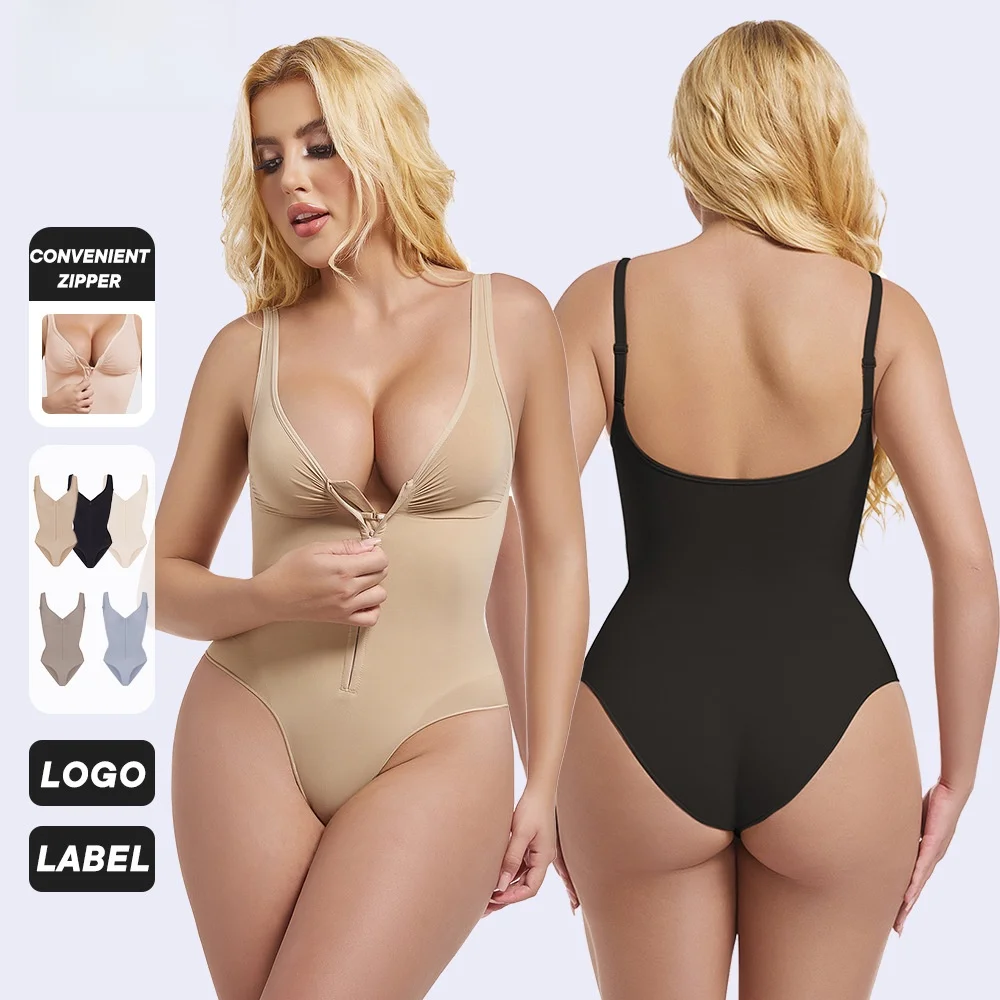 Seamless One-Piece Shapewear with Zipper Backless Strong Tummy Control Women's Underwear Full Coverage Bodysuit Polyester
Seamless One-Piece Shapewear with Zipper Backless Strong Tummy Control Women's Underwear Full Coverage Bodysuit Polyester