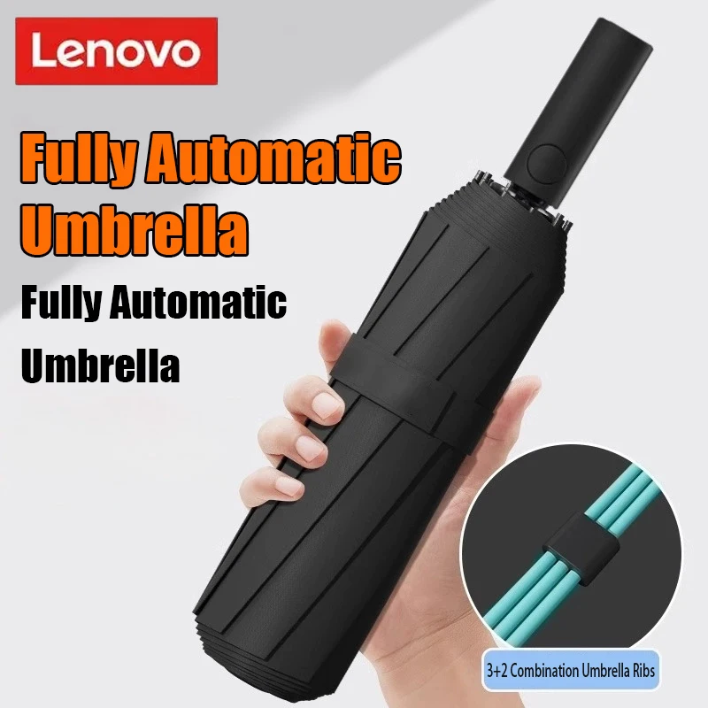 Lenovo 24 Bone Folding Umbrella Fully Automatic Double Bone SPF 50 UV Protection Rain Resistance Strong Wind Resitance Umbrella
Lenovo 24 Bone Folding Umbrella Fully Automatic Double Bone SPF 50 UV Protection Rain Resistance Strong Wind Resitance Umbrella