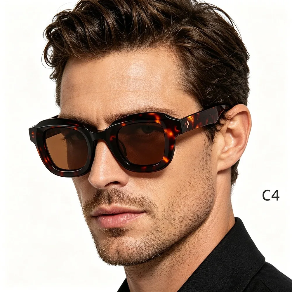 Handmade Out Door Eyeglasses Thick Acetate Man Sunglasses Designer Sunglasses Women Outdoor UV400 Sun Glasses for Men
Handmade Out Door Eyeglasses Thick Acetate Man Sunglasses Designer Sunglasses Women Outdoor UV400 Sun Glasses for Men