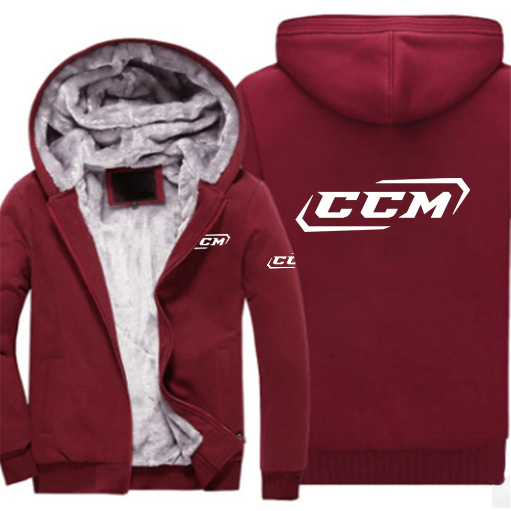 CCM New Men's Hoodies Jacket Warm Winter Thick Warm Fleece Zipper Hoodies Coat Casual Tracksuit Sportwear Male Sweatshirts
CCM New Men's Hoodies Jacket Warm Winter Thick Warm Fleece Zipper Hoodies Coat Casual Tracksuit Sportwear Male Sweatshirts