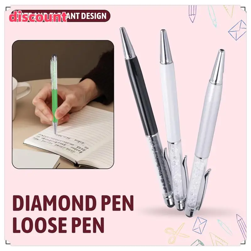 Excellenttqualityy-40Pcs Crystal Ballpoint Pen Bulk Shiny 2 In 1 Slim Crystal Diamond Screen Stylus Black Gel Ink Ballpoint Glit
Excellenttqualityy-40Pcs Crystal Ballpoint Pen Bulk Shiny 2 In 1 Slim Crystal Diamond Screen Stylus Black Gel Ink Ballpoint Glit