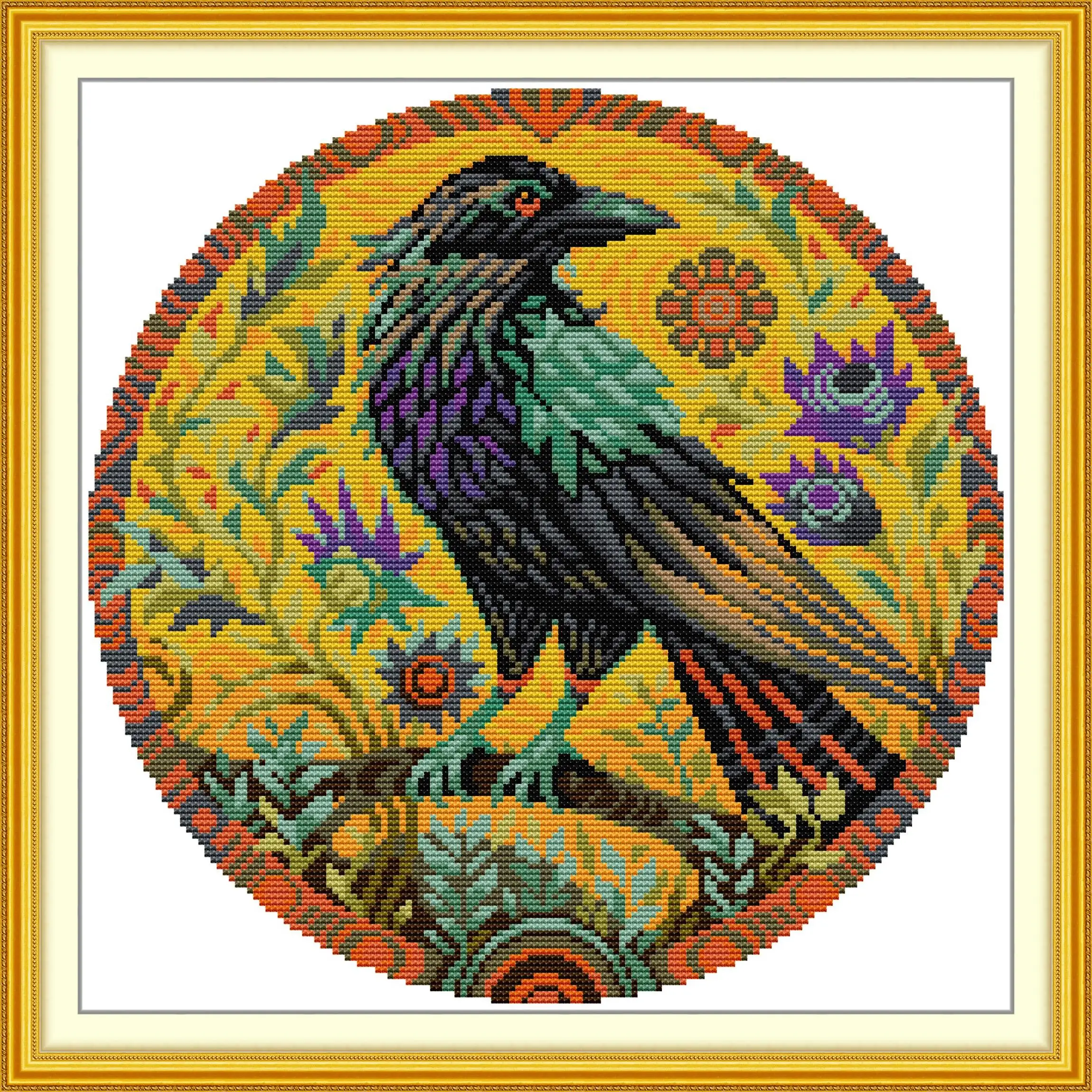 Joy Sunday New Stamped Cross Stitch Kit,11/14/16CT DIY Easy Pattern Aida Fabric Embroidery Set-Divine Bird
Joy Sunday New Stamped Cross Stitch Kit,11/14/16CT DIY Easy Pattern Aida Fabric Embroidery Set-Divine Bird