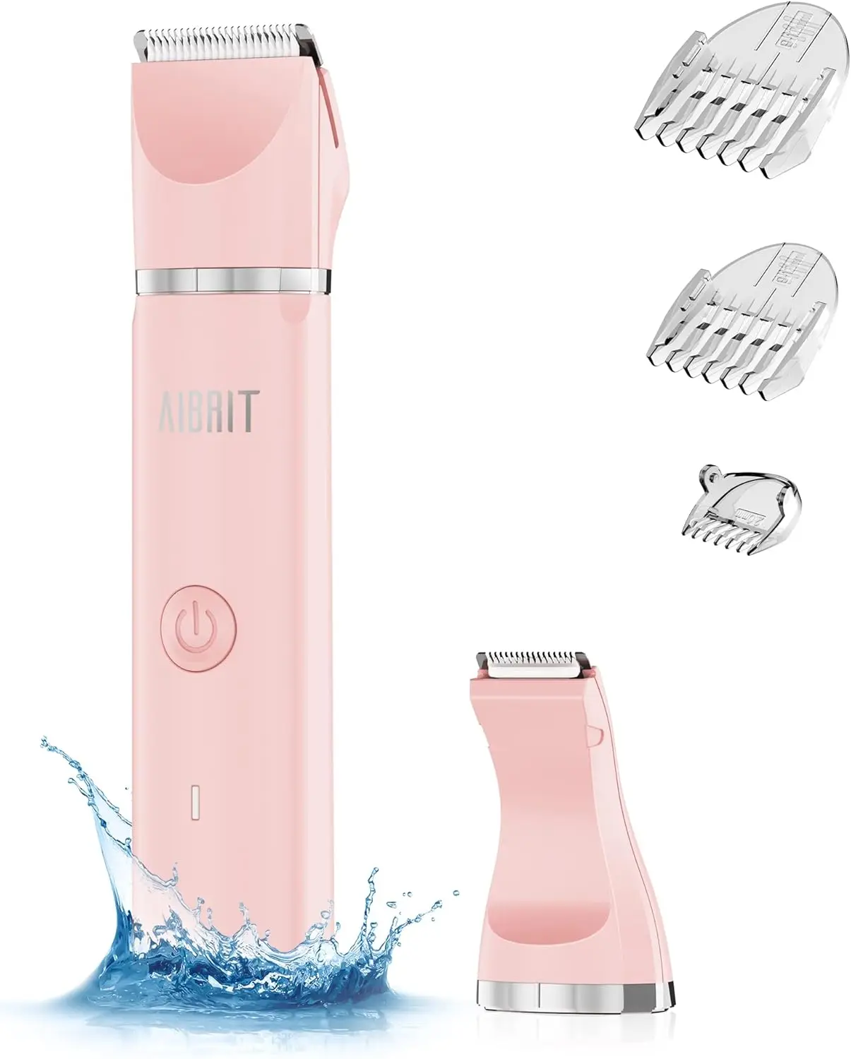 Electric Bikini Trimmer for Women - 2 in 1 Painless Hair Removal Razor, IPX7 Waterproof, USB Rechargeable
Electric Bikini Trimmer for Women - 2 in 1 Painless Hair Removal Razor, IPX7 Waterproof, USB Rechargeable