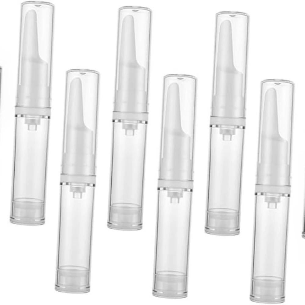 20Pcs 5ml/10ml/15ml Transparent Airless Pump Bottles Travel Bottles Eye Cream Vacuum Refillable Portable Lotion Plastic Sample
20Pcs 5ml/10ml/15ml Transparent Airless Pump Bottles Travel Bottles Eye Cream Vacuum Refillable Portable Lotion Plastic Sample