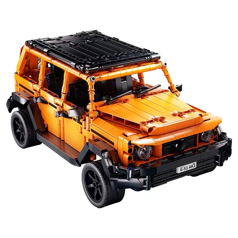1:14 Scale Luxury Off Road SUV Building Blocks Technical MOC Car Model Bricks Kit Adult Collection DIY Assemble Toy Gift
1:14 Scale Luxury Off Road SUV Building Blocks Technical MOC Car Model Bricks Kit Adult Collection DIY Assemble Toy Gift