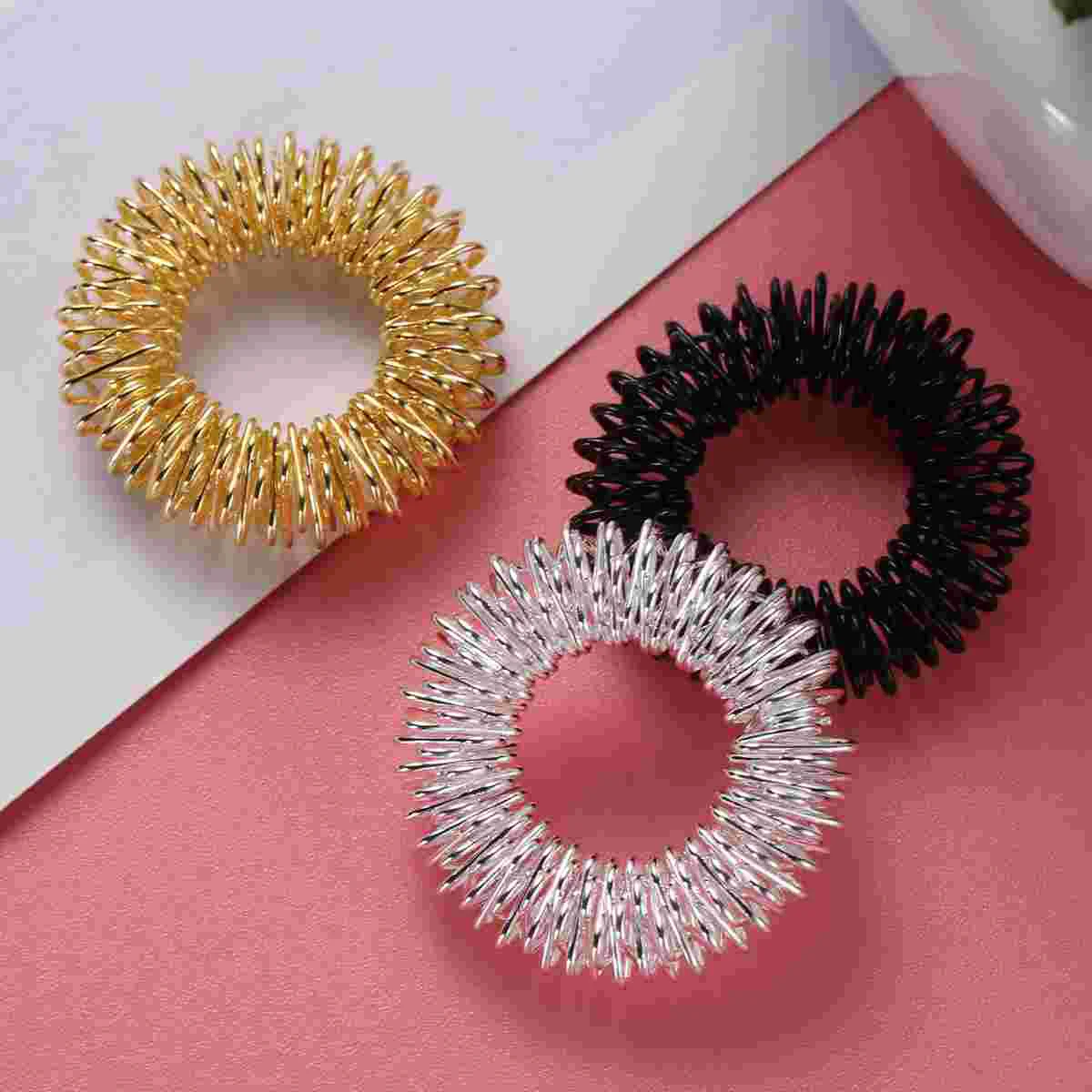 3 Pcs Rings Finger Massage Chinese Acupressure Massagers Medicine Simple Style Child
3 Pcs Rings Finger Massage Chinese Acupressure Massagers Medicine Simple Style Child