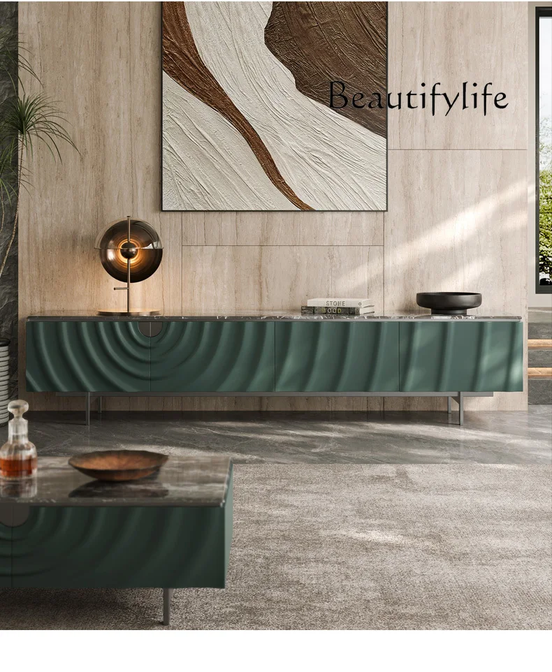 Light luxury marble TV cabinet living room home modern Italian high-end villa paint floor cabinet
Light luxury marble TV cabinet living room home modern Italian high-end villa paint floor cabinet
