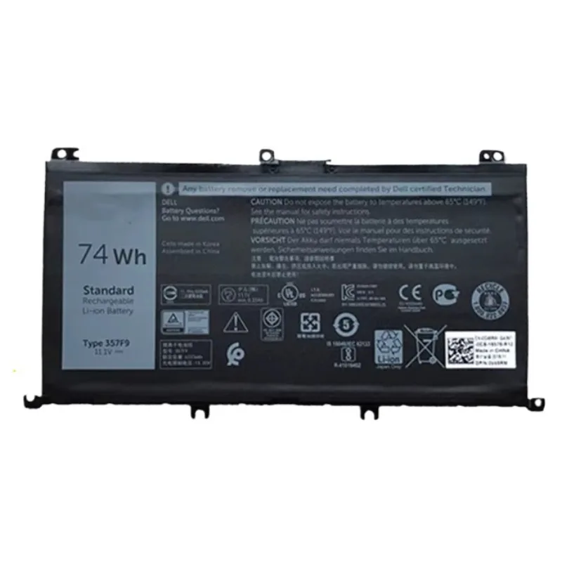 357f9 для ноутбука Dell Inspiron 15 7000 5576 5577 7559 0gfj6 p57f 071jf4 0357f9, аккумулятор 6400 мАч
357f9 для ноутбука Dell Inspiron 15 7000 5576 5577 7559 0gfj6 p57f 071jf4 0357f9, аккумулятор 6400 мАч