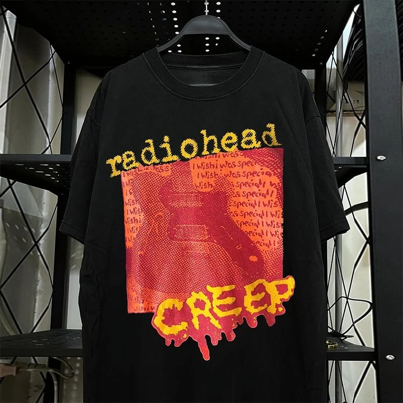 Radiohead Rock Band Мужские и женские футболки с короткими рукавами — популярные американские крутые и модные футболки с небольшим вырезом и половиной рукавов
Radiohead Rock Band Мужские и женские футболки с короткими рукавами — популярные американские крутые и модные футболки с небольшим вырезом и половиной рукавов