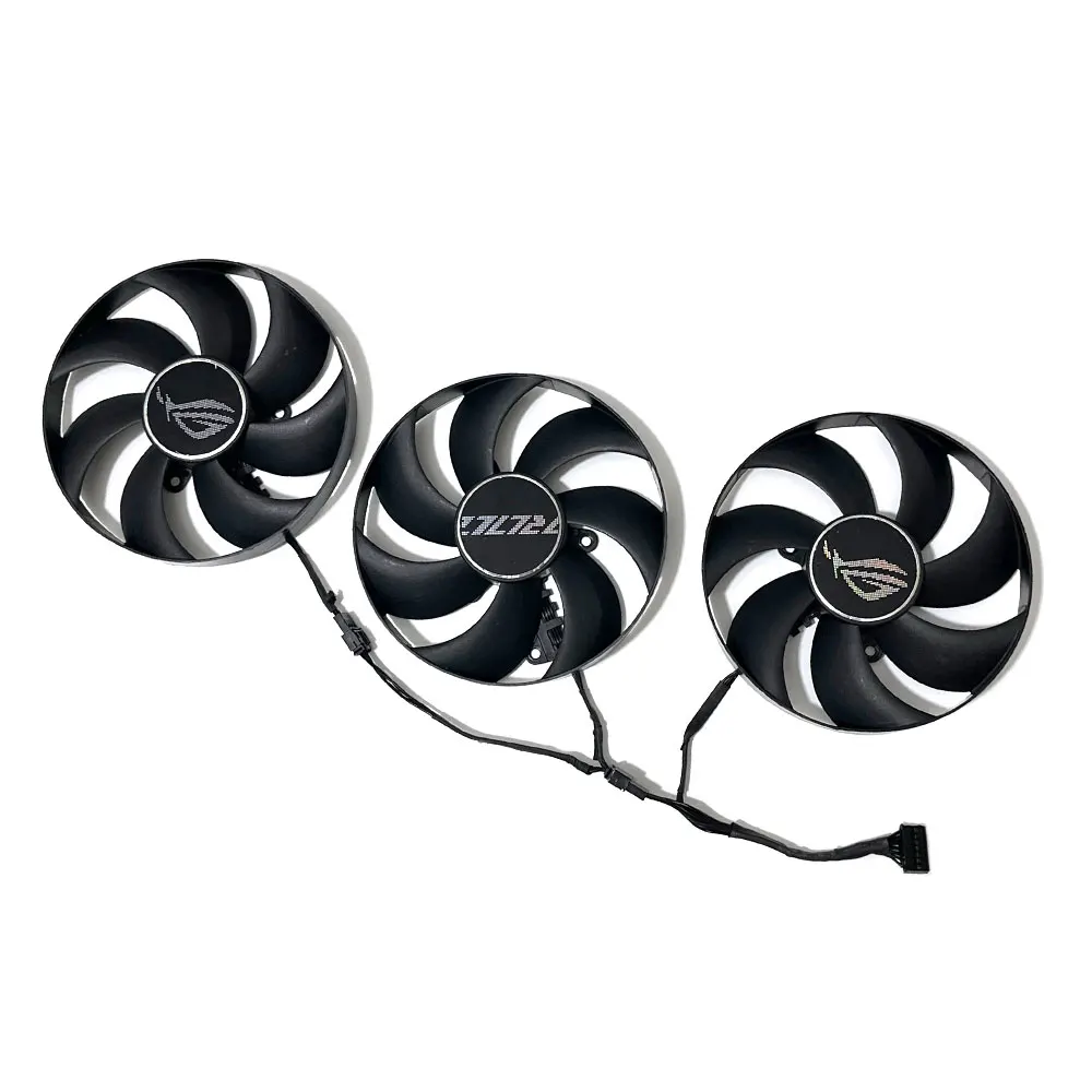 Original 105MM 7PIN CF1015U12D FD10015H12D T129215BU Graphics card cooling fan,For ASUS ROG STRIX RTX 4080 4090
Original 105MM 7PIN CF1015U12D FD10015H12D T129215BU Graphics card cooling fan,For ASUS ROG STRIX RTX 4080 4090