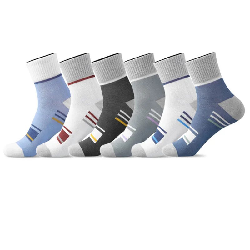 Multiple pairs of men's mid tube spring and autumn sports casual sweat anti odor women's short socks thin sports socks
Multiple pairs of men's mid tube spring and autumn sports casual sweat anti odor women's short socks thin sports socks