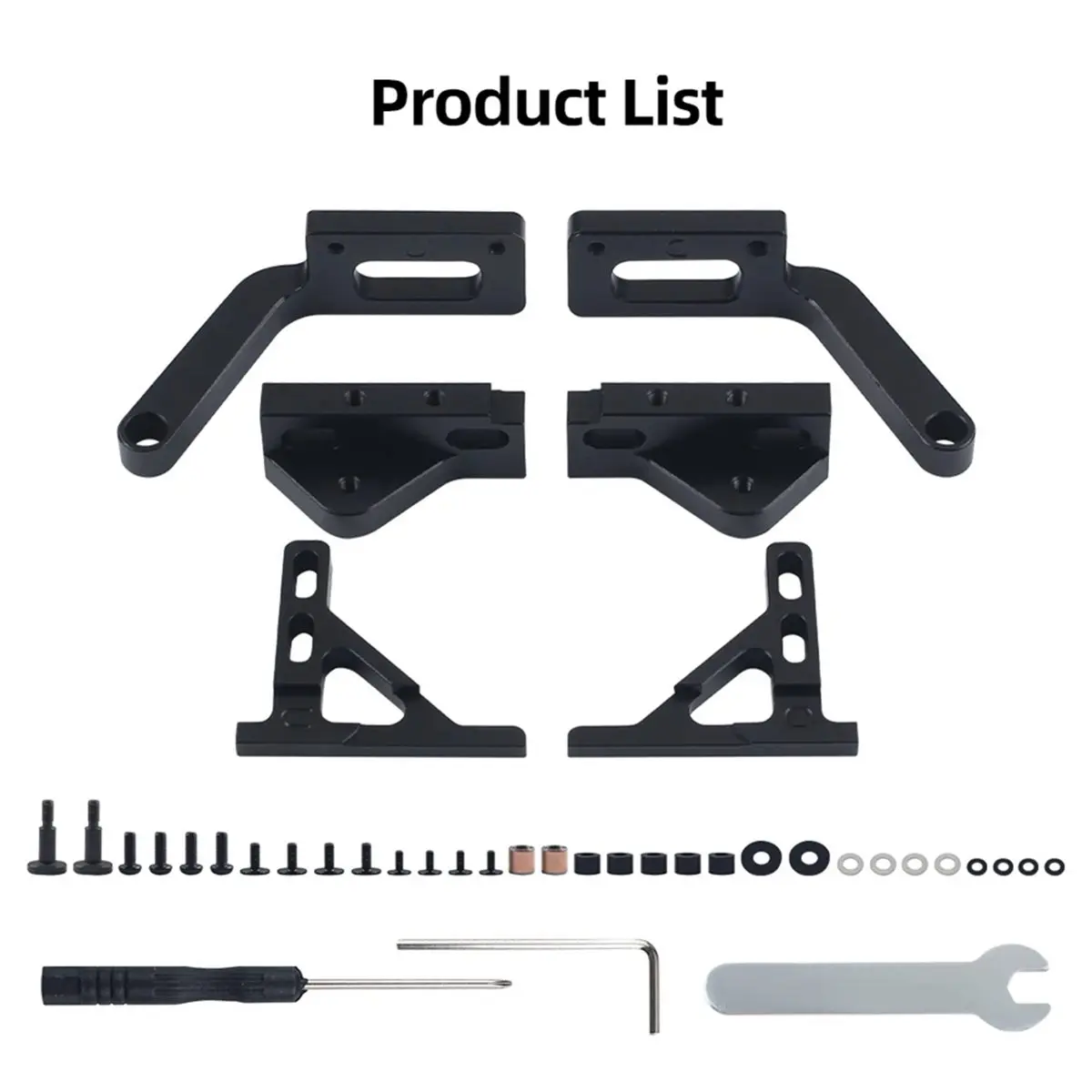 A72U For P2S CNC Metal Door Hinge 180/270° Kit 3D Printer Upgraded Kit for P2S 3D Printer
A72U For P2S CNC Metal Door Hinge 180/270° Kit 3D Printer Upgraded Kit for P2S 3D Printer