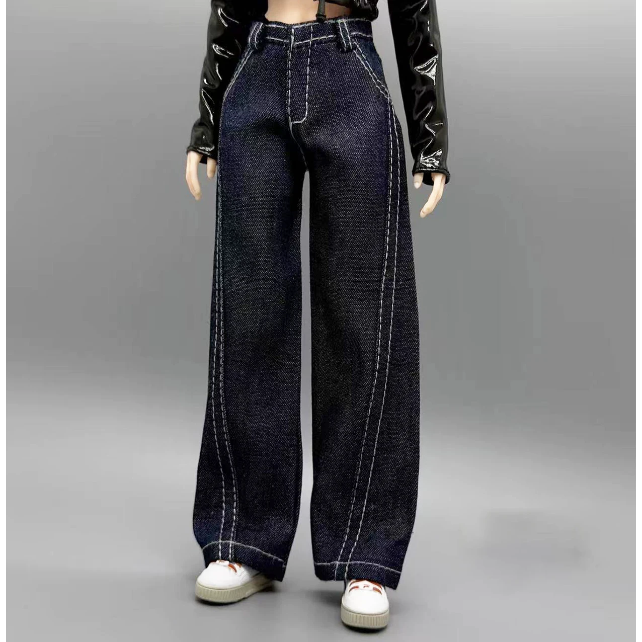 1/6 Scale Dark Blue Cowboy Wide Leg Pants Clothes Accessory Model Fit 12'' TBL VCD AT Female Soldier Action Figure Body Dolls
1/6 Scale Dark Blue Cowboy Wide Leg Pants Clothes Accessory Model Fit 12'' TBL VCD AT Female Soldier Action Figure Body Dolls