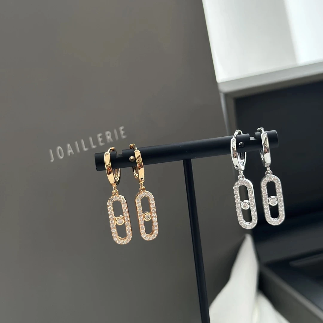 925 sterling silver French brand jewelry MOVE UNO ring earrings. Gift for women
925 sterling silver French brand jewelry MOVE UNO ring earrings. Gift for women