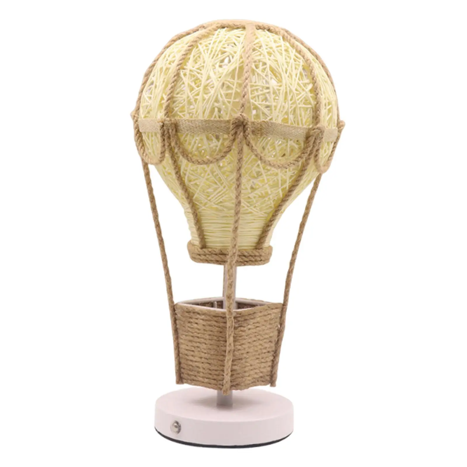 Handmade Hemp Rope Night Light Balloon Shape Portable Desk Lamp Designer Table Lamp for Bedroom Living Room
Handmade Hemp Rope Night Light Balloon Shape Portable Desk Lamp Designer Table Lamp for Bedroom Living Room