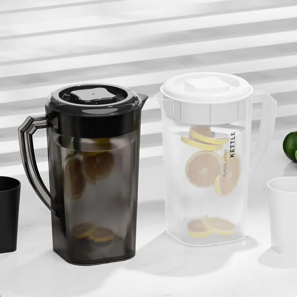 Household Large Capacity Cold Water Kettle Heat Resistant Fall-resistant Pitcher Plastic 1.3/2.2/3L Juice Jug Summer
Household Large Capacity Cold Water Kettle Heat Resistant Fall-resistant Pitcher Plastic 1.3/2.2/3L Juice Jug Summer