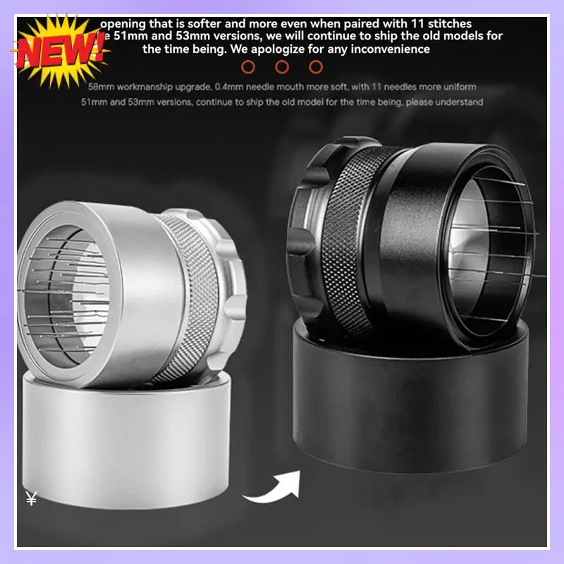 T24C Coffee Powder Distributor Needle Adjustable Coffee Distributor Anti-Slip Coffee Powder Distributor Gray
T24C Coffee Powder Distributor Needle Adjustable Coffee Distributor Anti-Slip Coffee Powder Distributor Gray