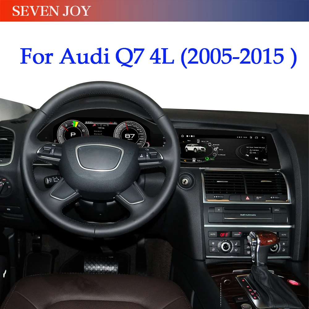 Для Audi Q7 4L 2005-2015 автомобильная приборная панель ЖК-цифровой инструмент двойной экран автомобильный радиоприемник CarPlay Android автомобильный мультимедийный плеер
Для Audi Q7 4L 2005-2015 автомобильная приборная панель ЖК-цифровой инструмент двойной экран автомобильный радиоприемник CarPlay Android автомобильный мультимедийный плеер