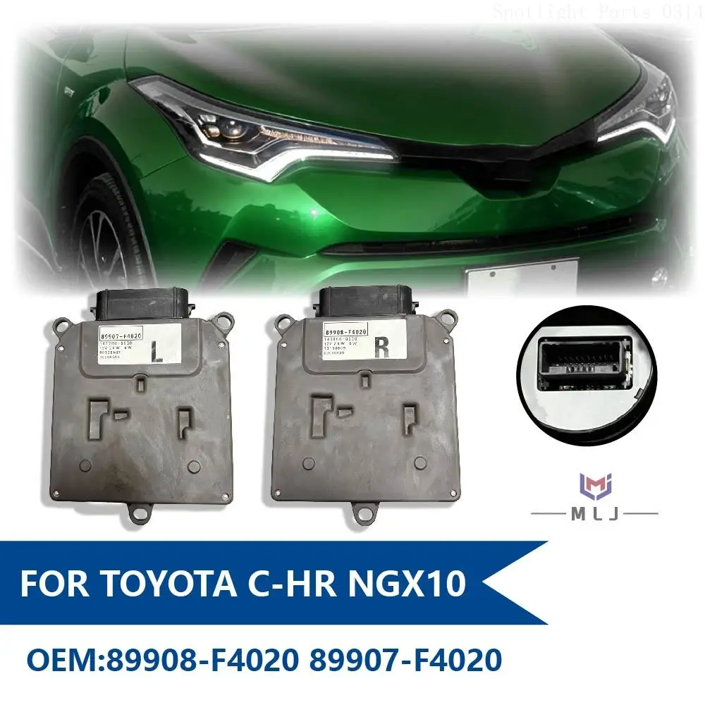 89907-F4020 89908-F4020 Модуль управления светодиодными фарами для Toyota C-HR NGX10, драйвер светодиодных фар, балласт, автомобильные аксессуары
89907-F4020 89908-F4020 Модуль управления светодиодными фарами для Toyota C-HR NGX10, драйвер светодиодных фар, балласт, автомобильные аксессуары