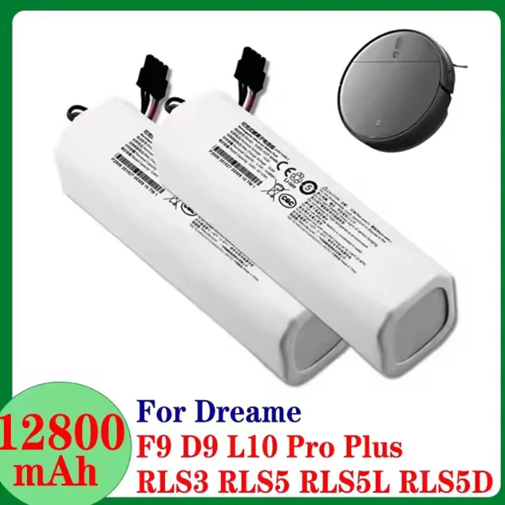 14.4V Replacement Battery P2008-4S2P-MMBK P2150-4S2P-XWDLS For Xiaomi Mijia Vacuum Cleaner Dreame S10 D9 F9 L10Pro L10Pl
14.4V Replacement Battery P2008-4S2P-MMBK P2150-4S2P-XWDLS For Xiaomi Mijia Vacuum Cleaner Dreame S10 D9 F9 L10Pro L10Pl