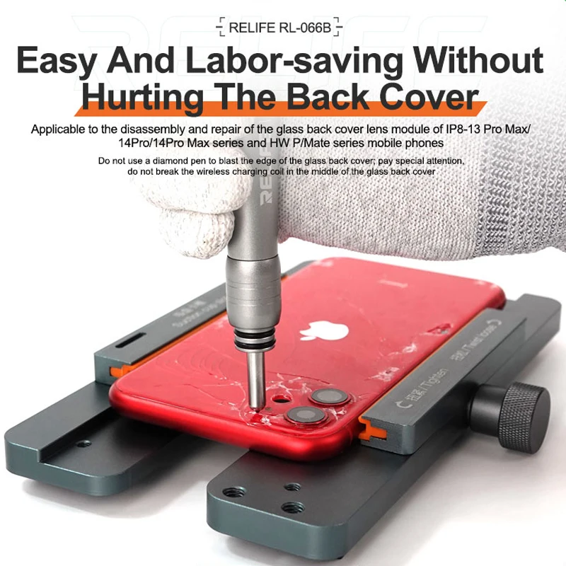 RL-066B Glass Back Cover Blasting Phone Screen Display Less Module Repair Tools High Quality Tungsten Steel Adjustable Strength
RL-066B Glass Back Cover Blasting Phone Screen Display Less Module Repair Tools High Quality Tungsten Steel Adjustable Strength