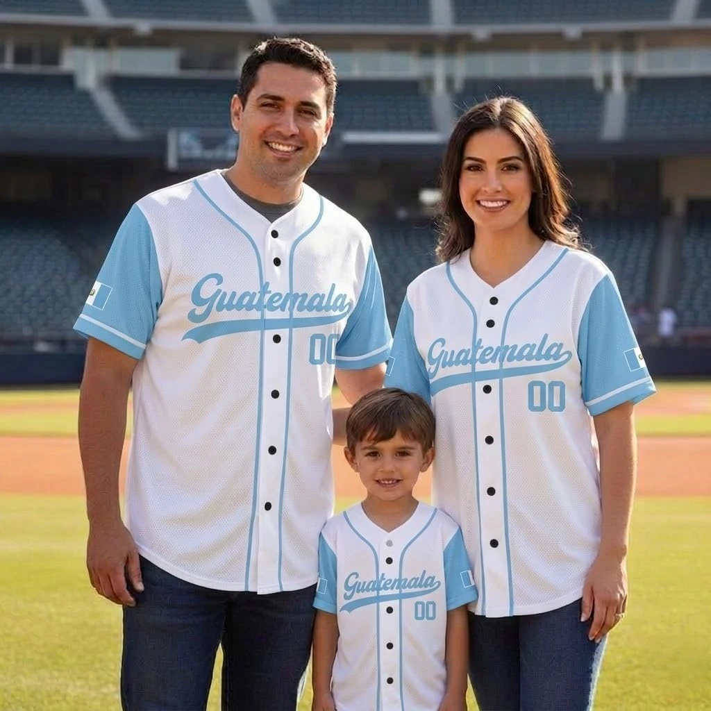 Custom Guatemala Shirt - Guatemala Baseball Jersey Personalized Team Sports Uniform for Men Women Youthclothing
Custom Guatemala Shirt - Guatemala Baseball Jersey Personalized Team Sports Uniform for Men Women Youthclothing